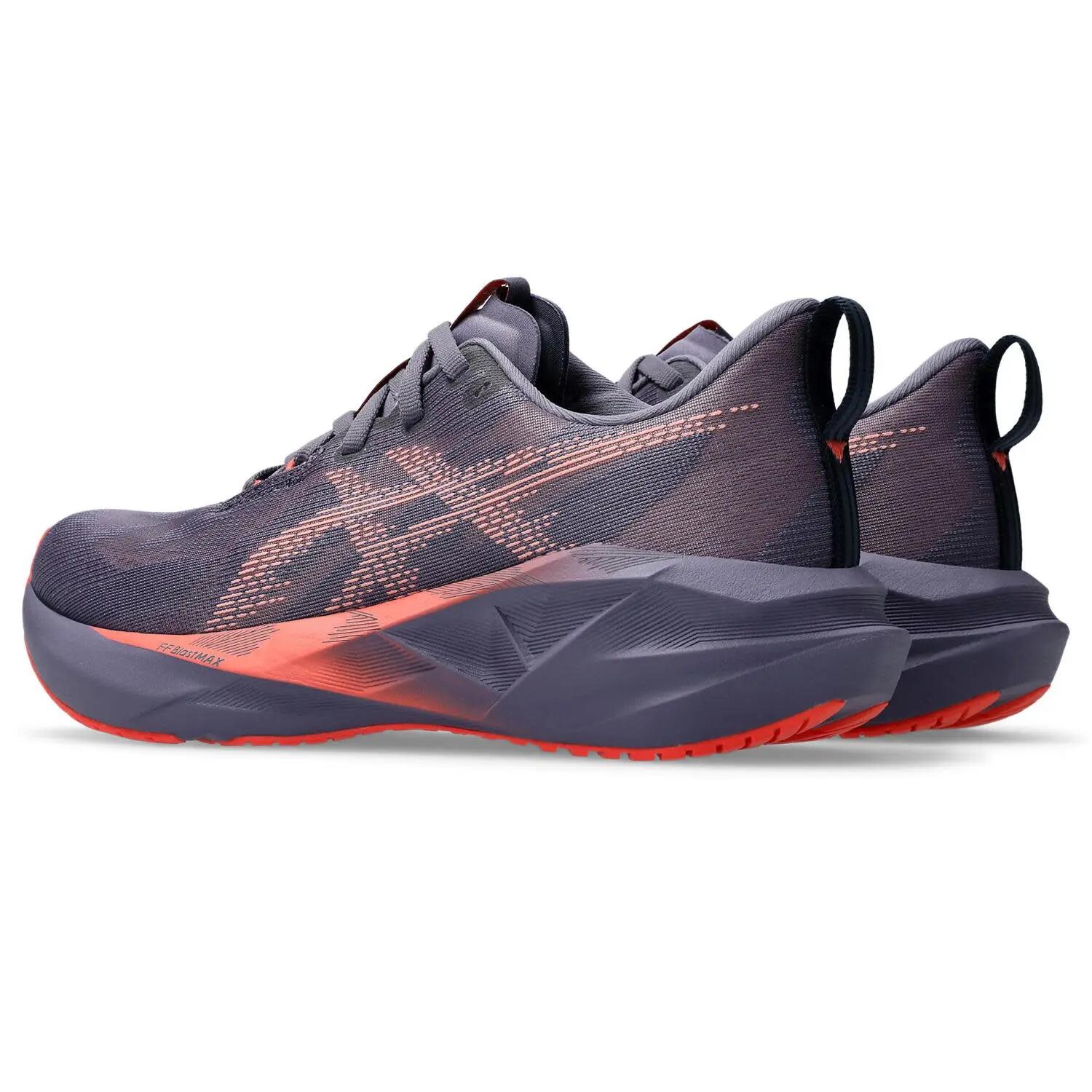 Calcado De Corrida Mulher - ASICS Novablast 5 W - Greyish Purple/Coral 4/7