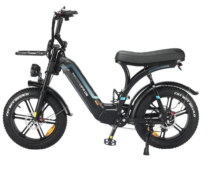 Ouxi Q8 elektrische fat bike zwart 4/6