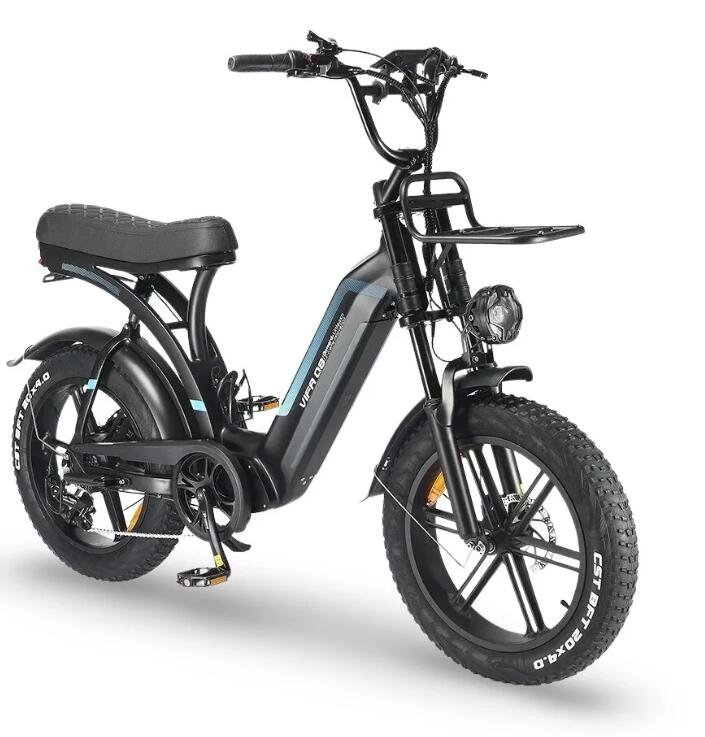 Ouxi Q8 elektrische fat bike zwart 2/6