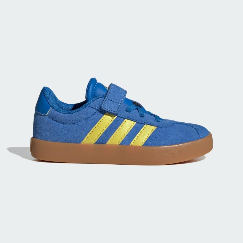 Adidas - Chaussure Vl Court 3.0 - Chaussures De Sport - Bleu|marron|vert - Decathlon