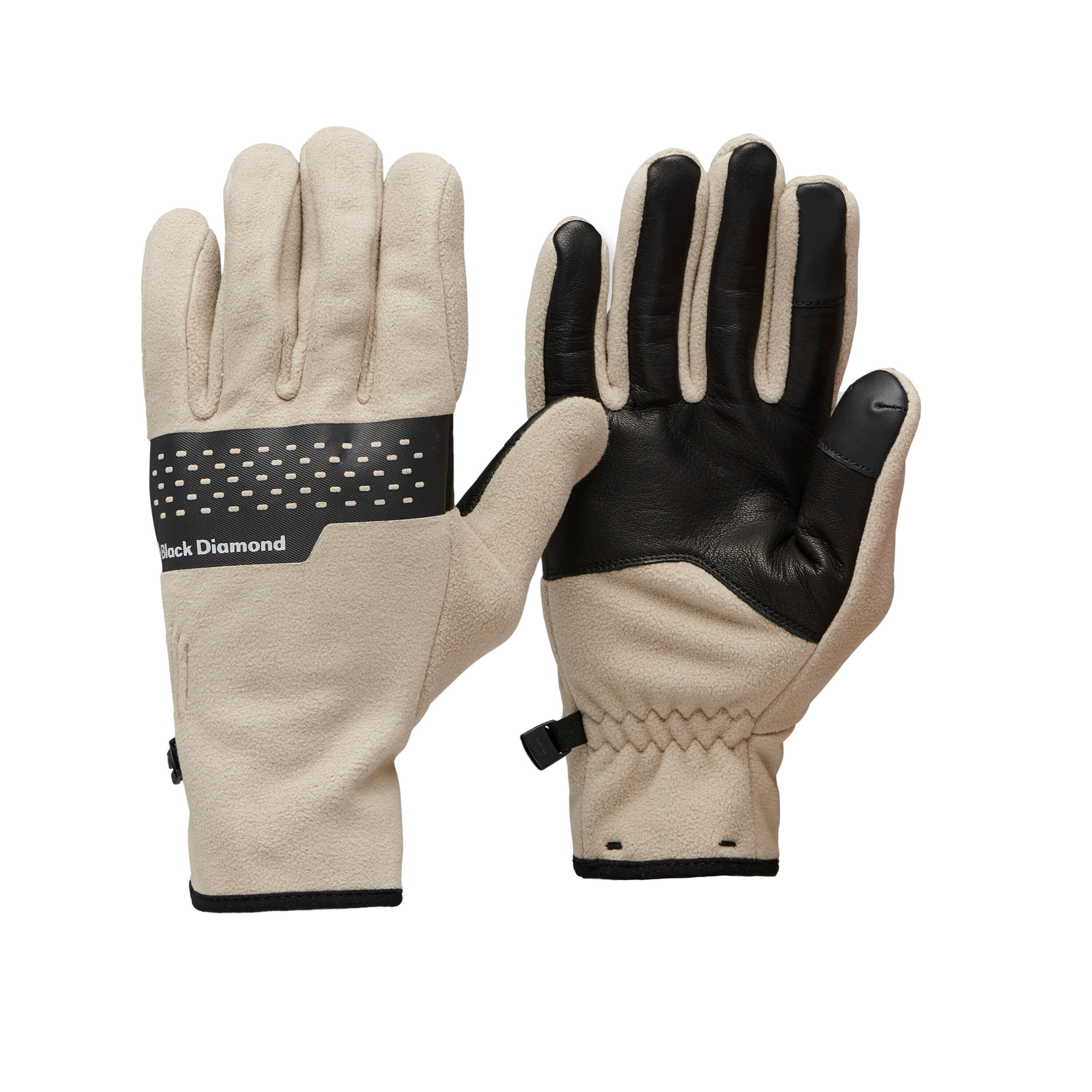 Black Diamond - Gants De Ski Softshell Black Diamond Alpine - Gants - Beige|gris - S - Decathlon