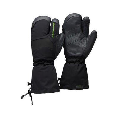 Sneeuwski handschoenen met 3 vingers black diamond alpine
