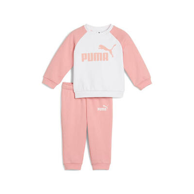 Minicats essentials raglan crew set voor peuters puma