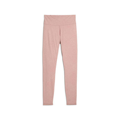 Move cloudspun 7/8-legging met hoge taille voor dames puma rose quartz pink