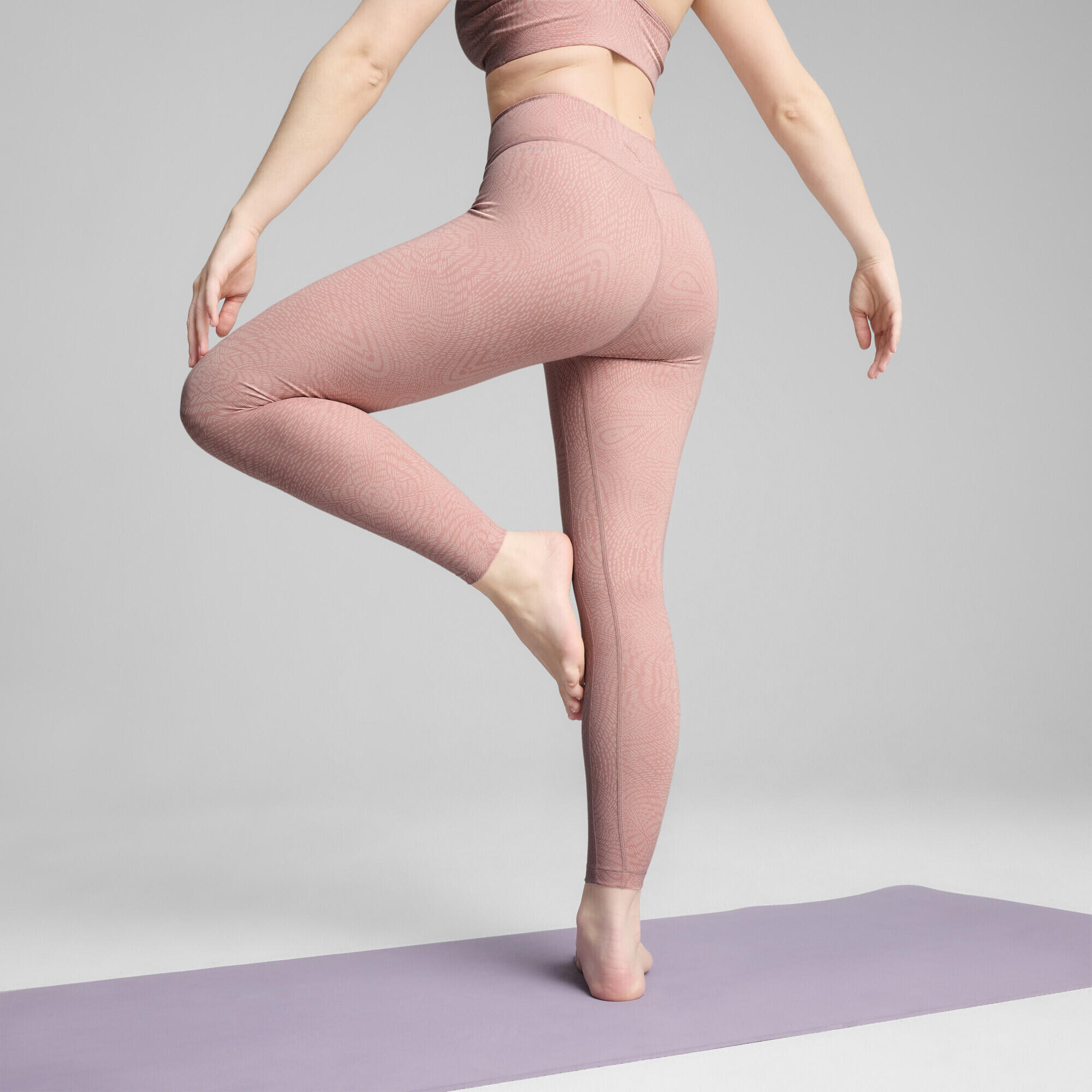 Legging 7/8 à taille haute MOVE CLOUDSPUN Femme PUMA Rose Quartz Pink 5/7