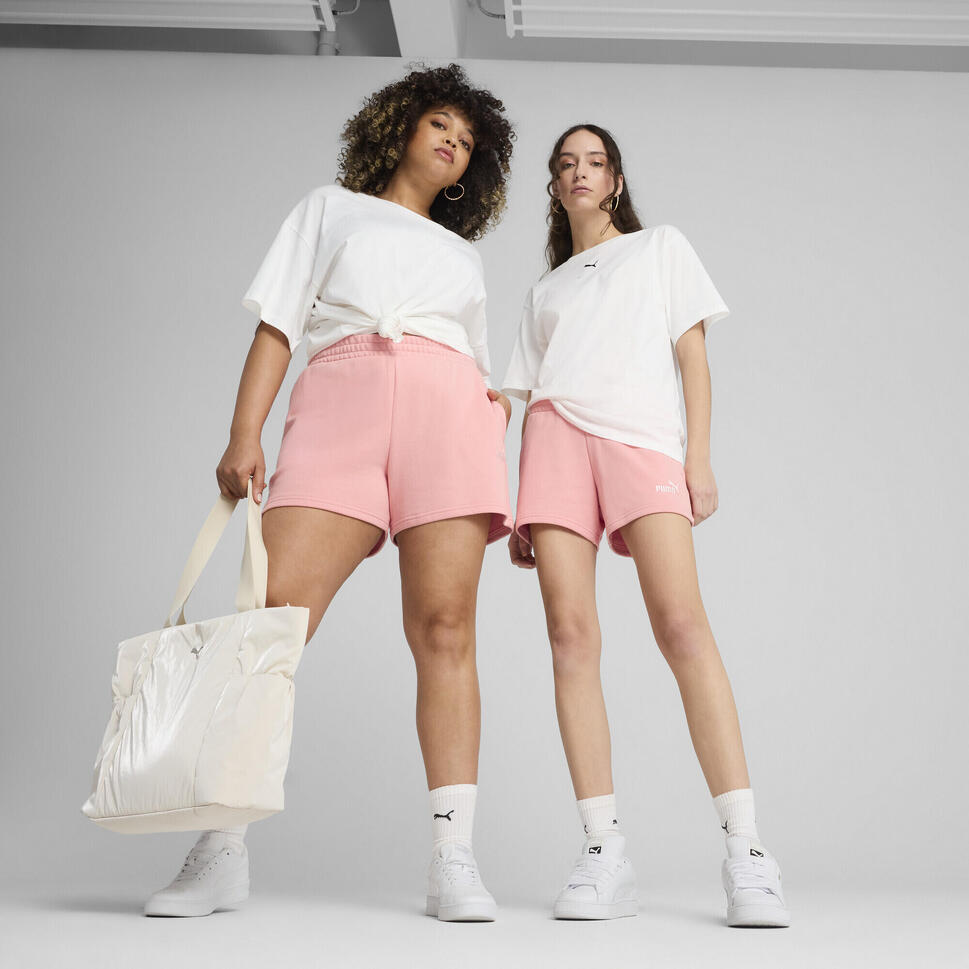 Damskie szorty z małym logo No. 1 ESS 4'' PUMA Pink Fruit