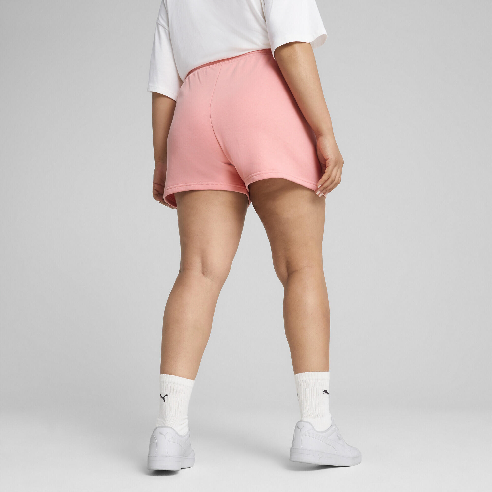 Pantalones cortos ESS Small No. 1 Logo 4'' Mujer PUMA Pink Fruit 5/7