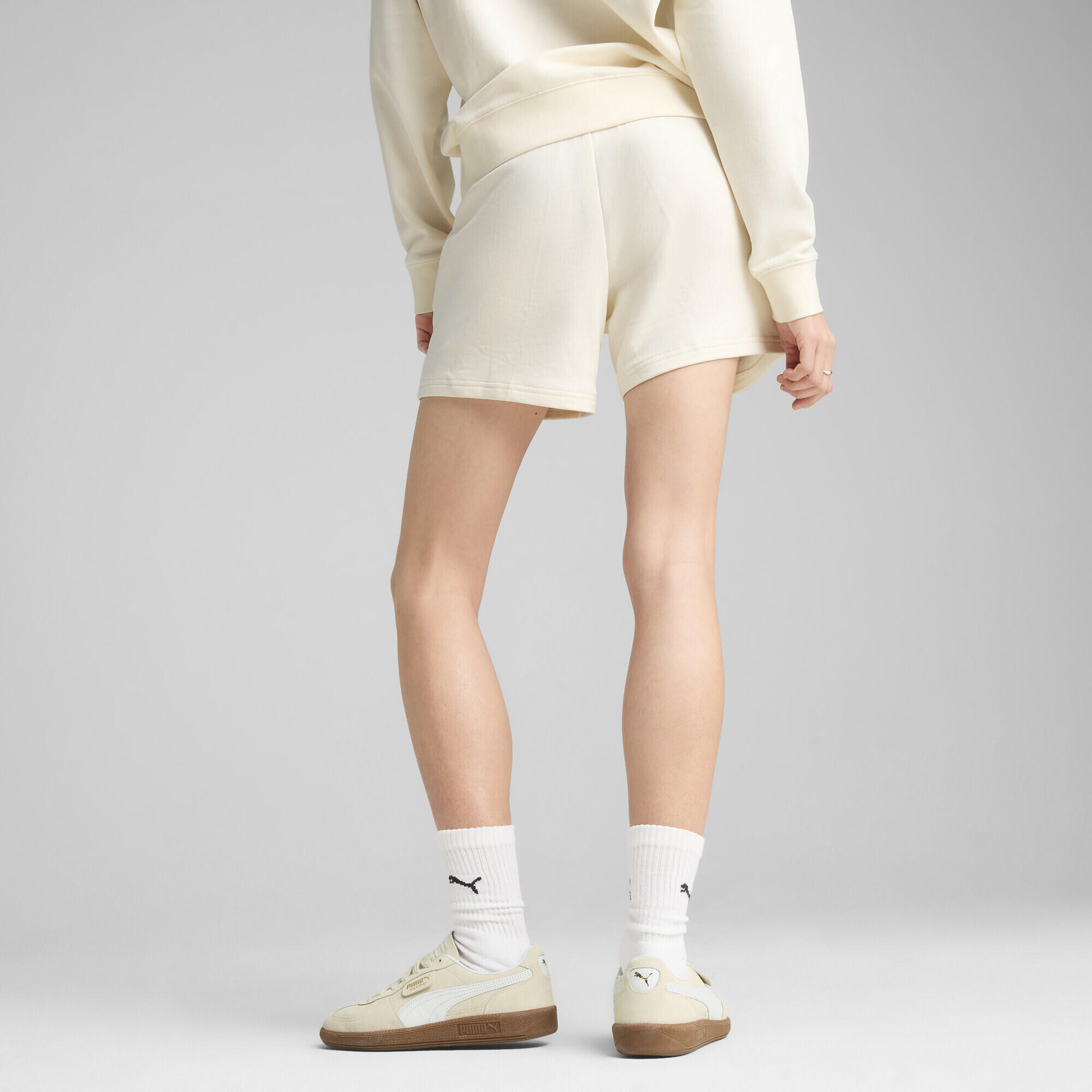 ESS ELEVATED 5" halfhoge short voor dames PUMA No Dye Color Mix 3/7