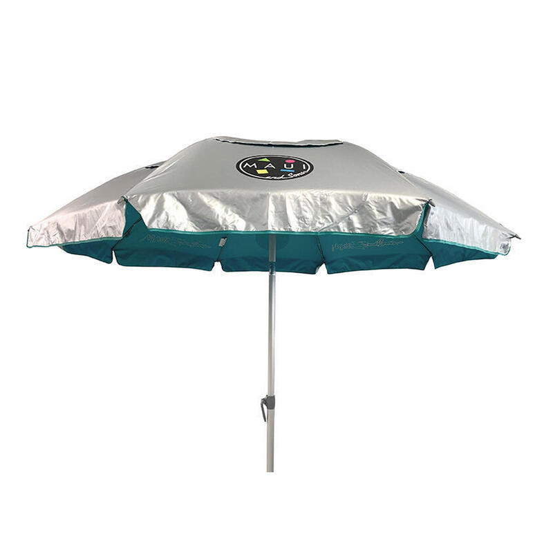 Umbrela plaja Maui&amp;Sons, 190 cm, UltraLight, protectie UV50+, Verde, uni