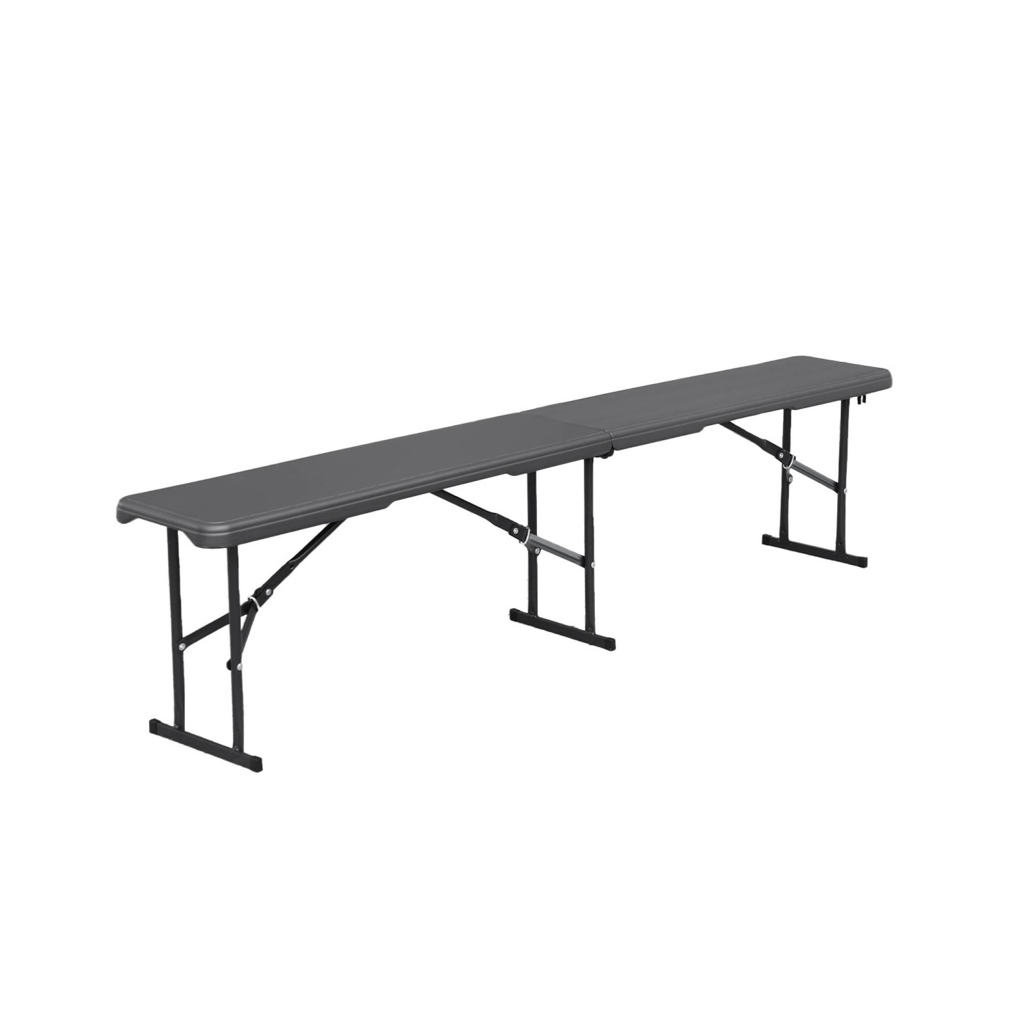 Set de table et bancs de réception, gris foncé | sweeek 4/6