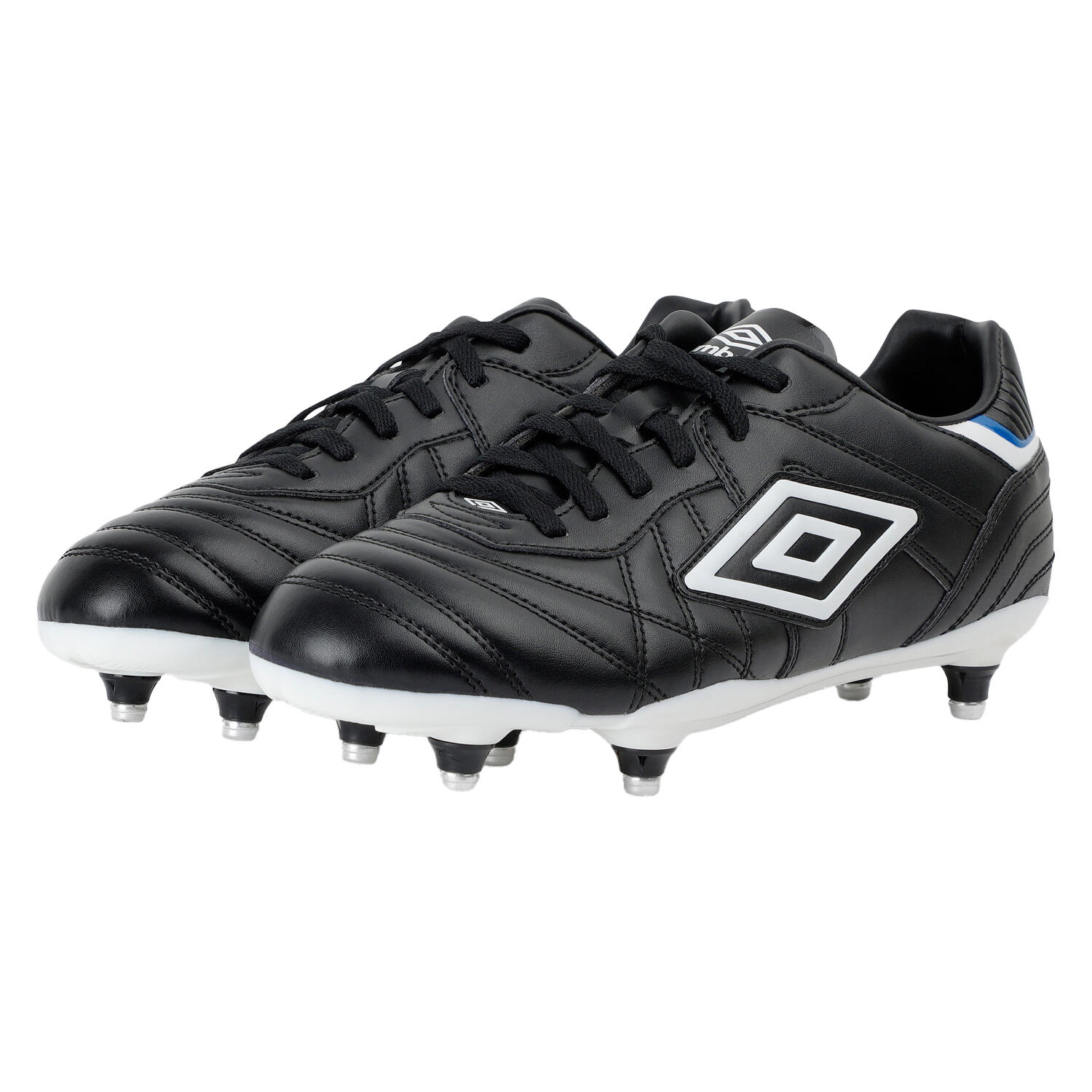 Mens Speciali Eternal Club Football Boots (Black/White/Royal Blue) 1/4
