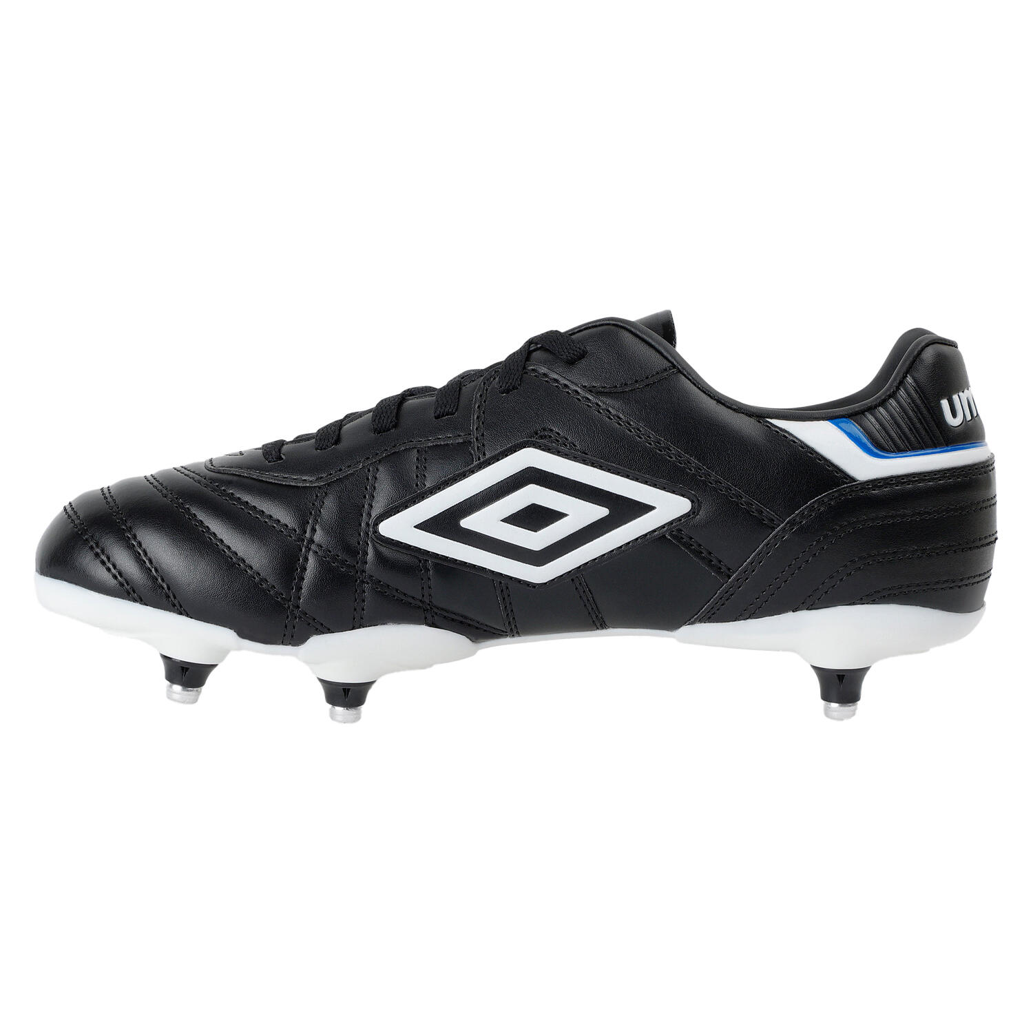 Mens Speciali Eternal Club Football Boots (Black/White/Royal Blue) 2/4