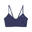 Bustier Fitness Femei Cloudspun AOP PUMA Blue Crystal