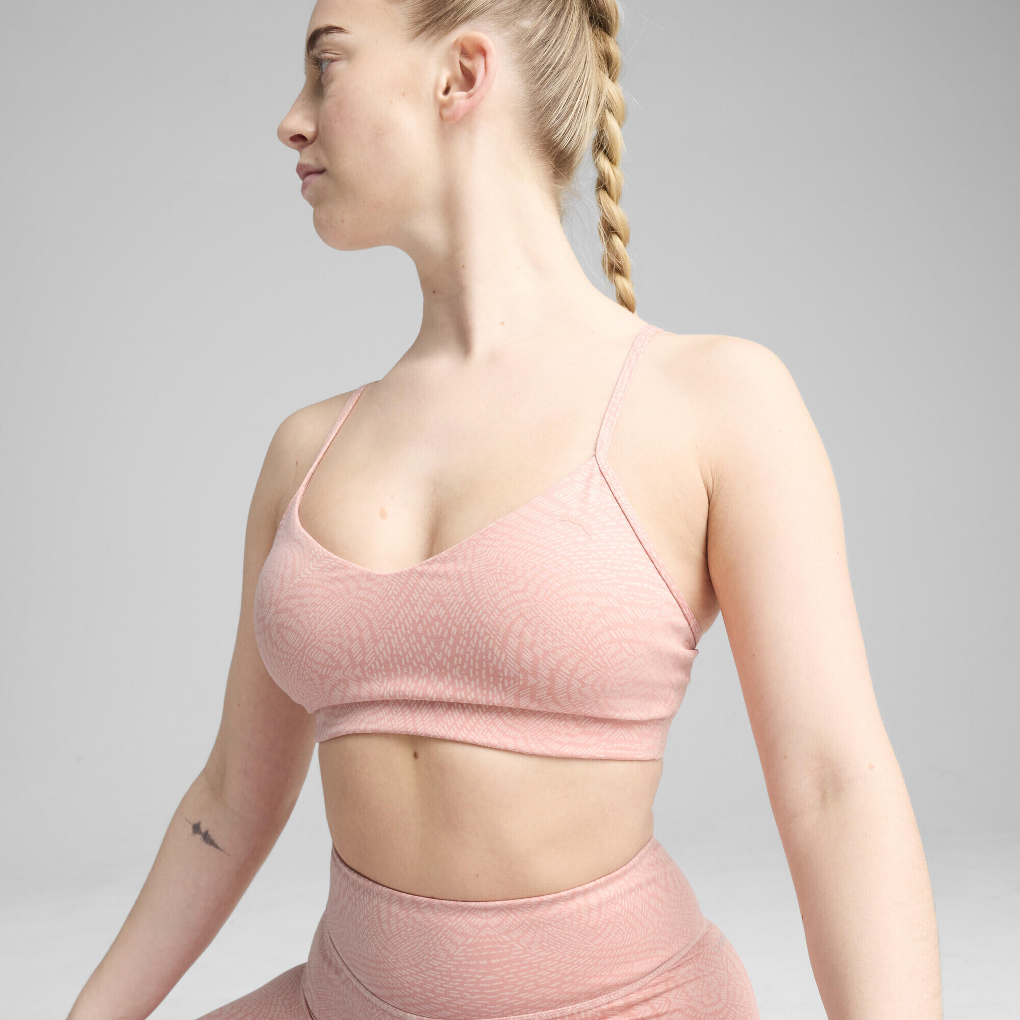 MOVE CLOUDSPUN AOP beha voor dames PUMA Rose Quartz Pink 3/7