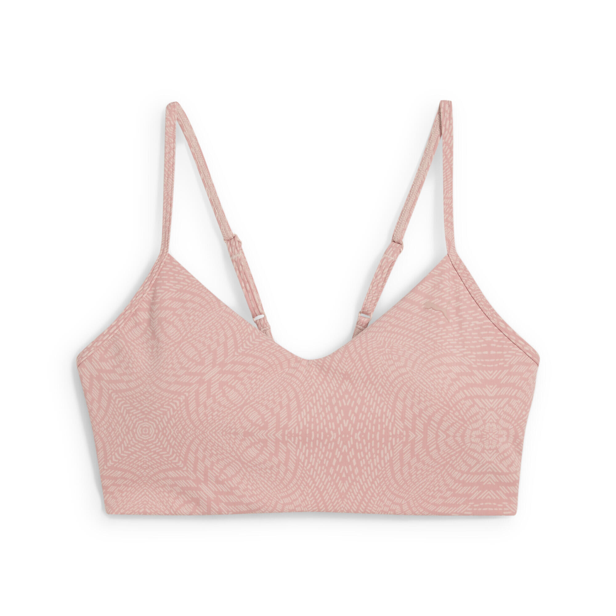 Puma - Brassière À Motif Move Cloudspun Femme Puma Rose Quartz Pink - Brassière - Rose - 36 Xs - Decathlon