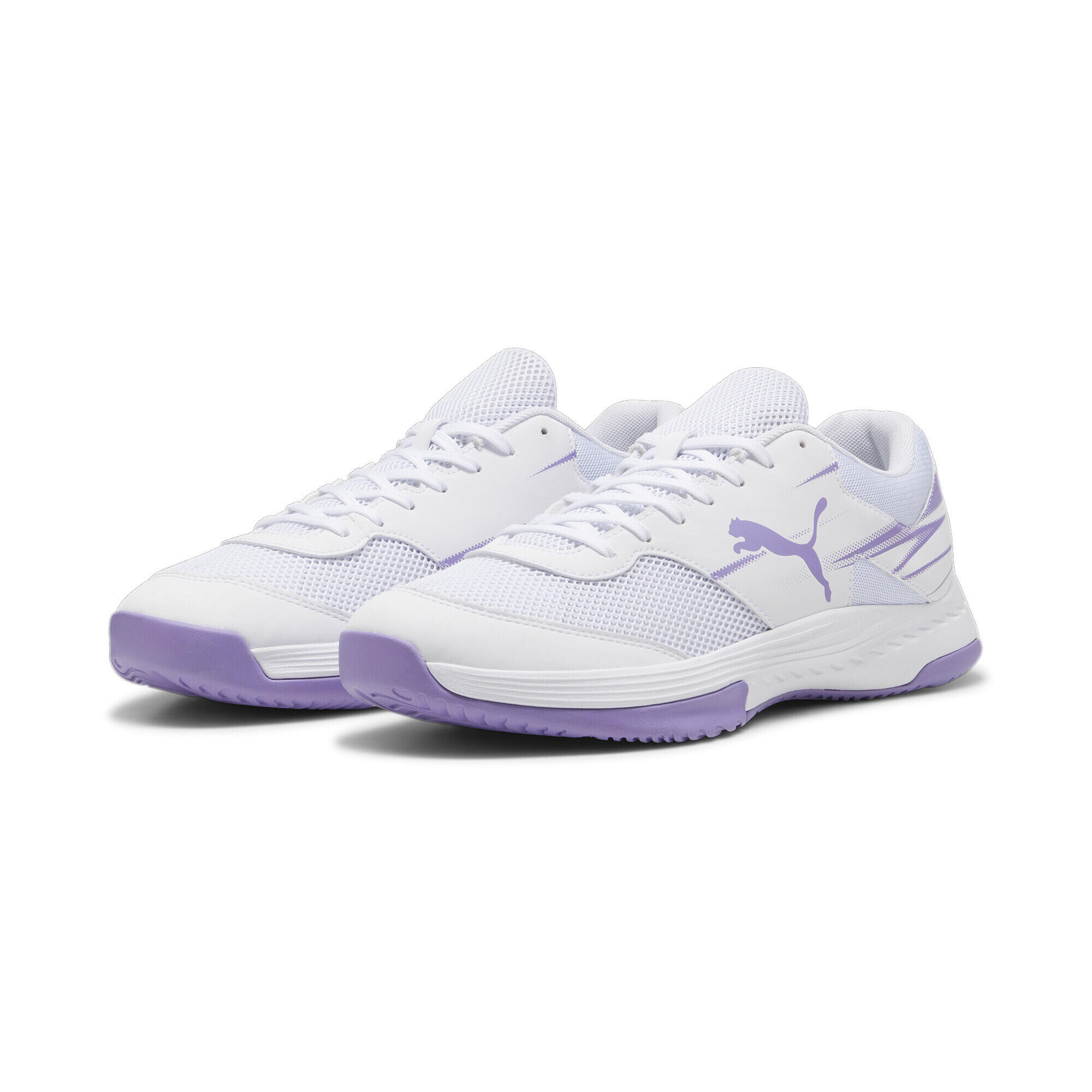 Puma - Chaussures De Handball Varion ii Puma - Baskets - Blanc|bleu|violet - Decathlon