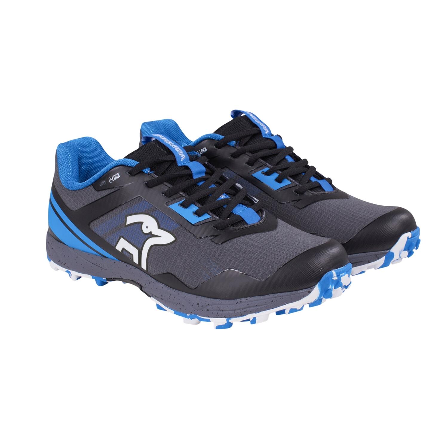 Unisex Adult 2024 Pulse Hockey Shoes (Black/Blue) 1/4