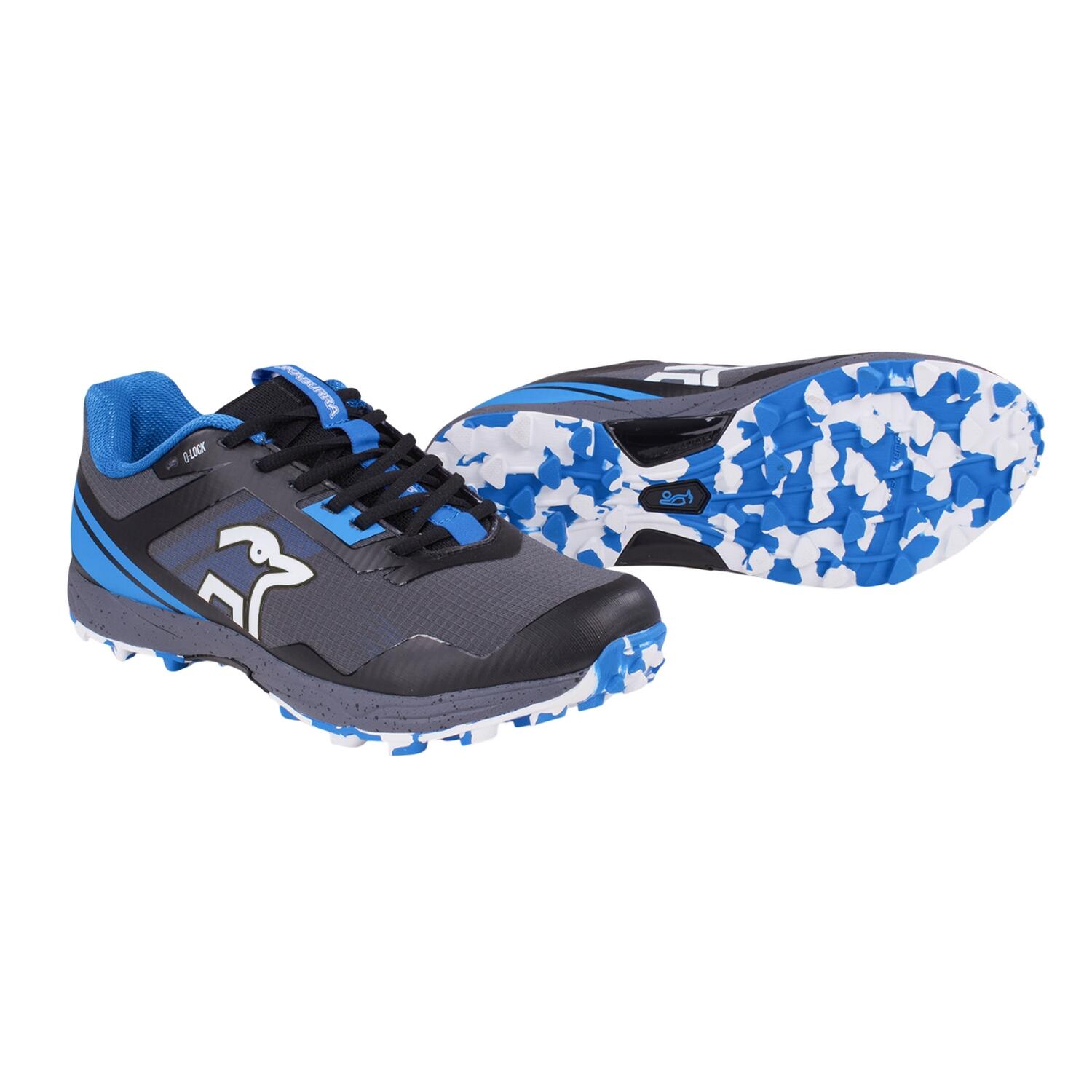 Unisex Adult 2024 Pulse Hockey Shoes (Black/Blue) 4/4