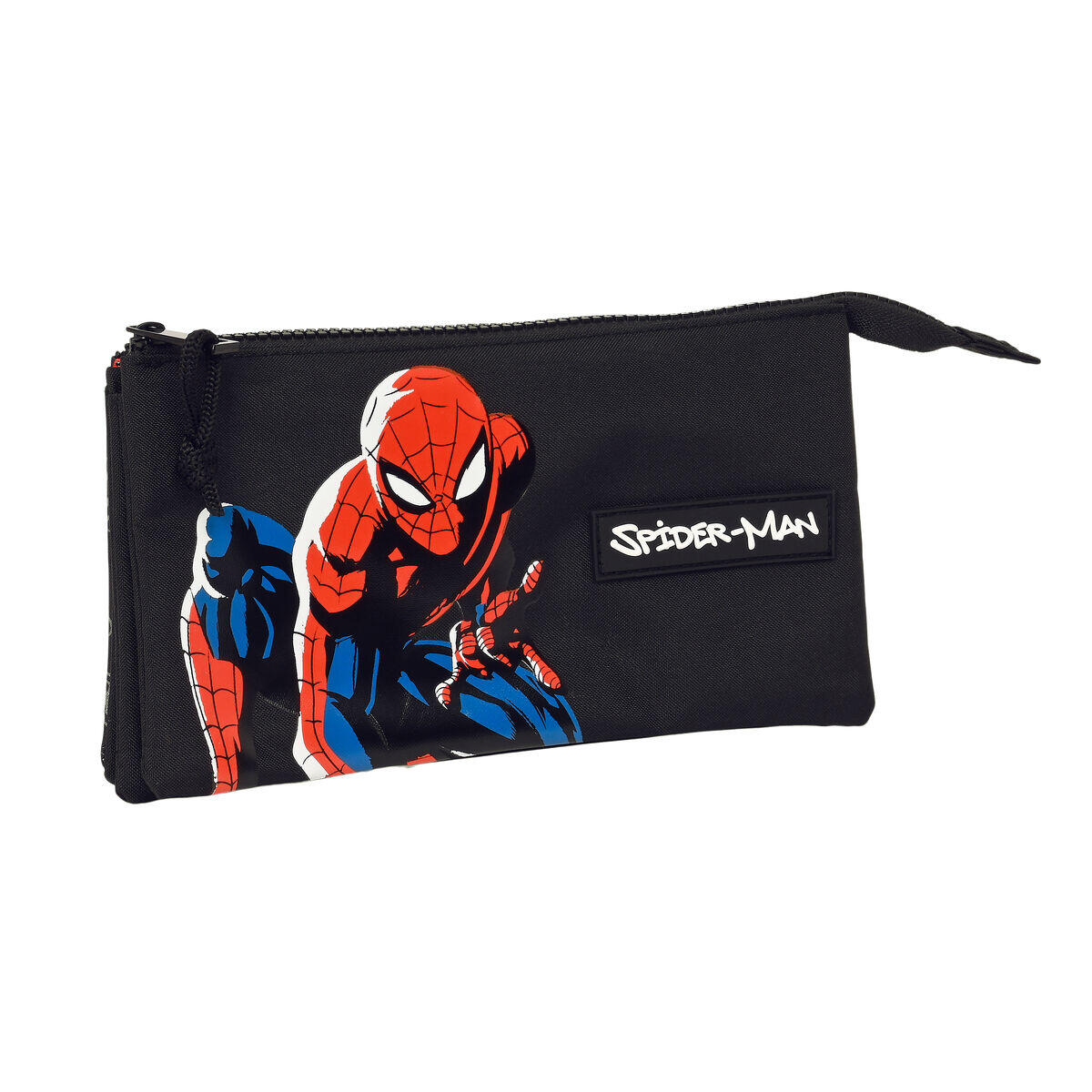 Spiderman - Trousse Fourre-tout Triple Spider-man Hero - Sac De Sport - Noir - No Size - Decathlon