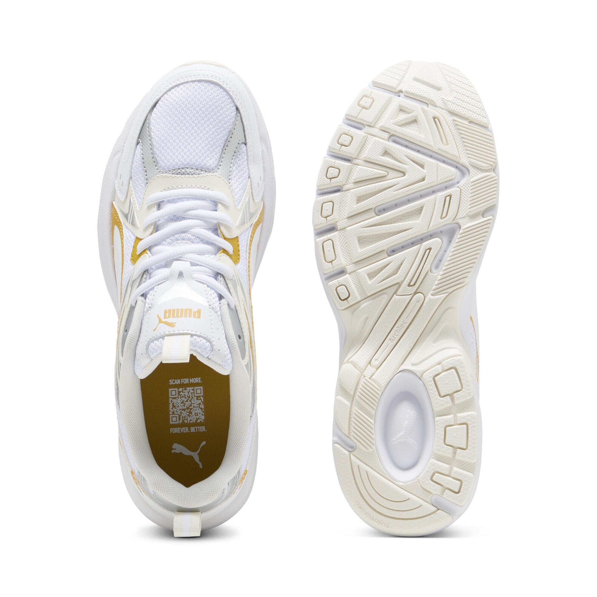 Milenio Tech sneakers PUMA White Archive Gold Warm Yellow 6/7