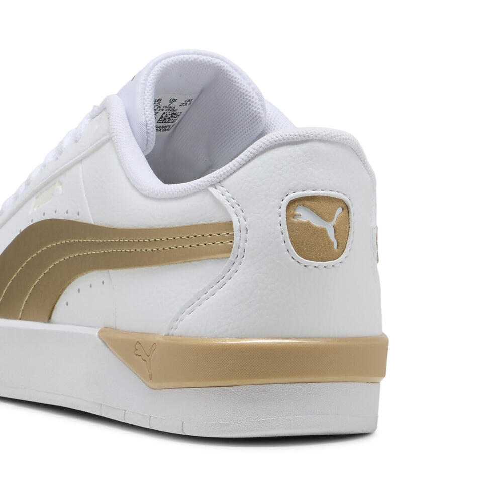 Damskie sneakersy Jada Classic Aqua Metallics PUMA White Alpine Snow Gold