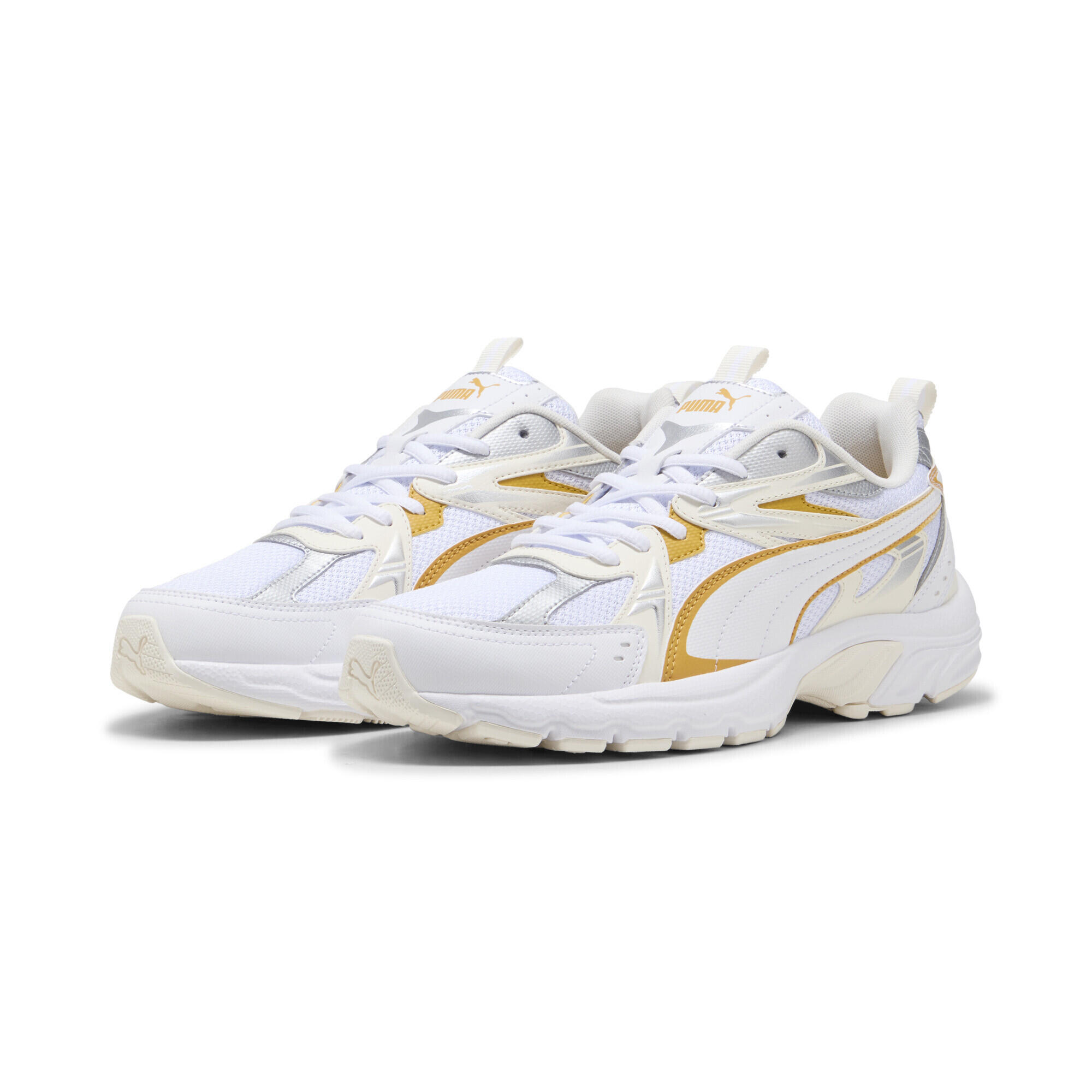 Milenio Tech sneakers PUMA White Archive Gold Warm Yellow 2/7