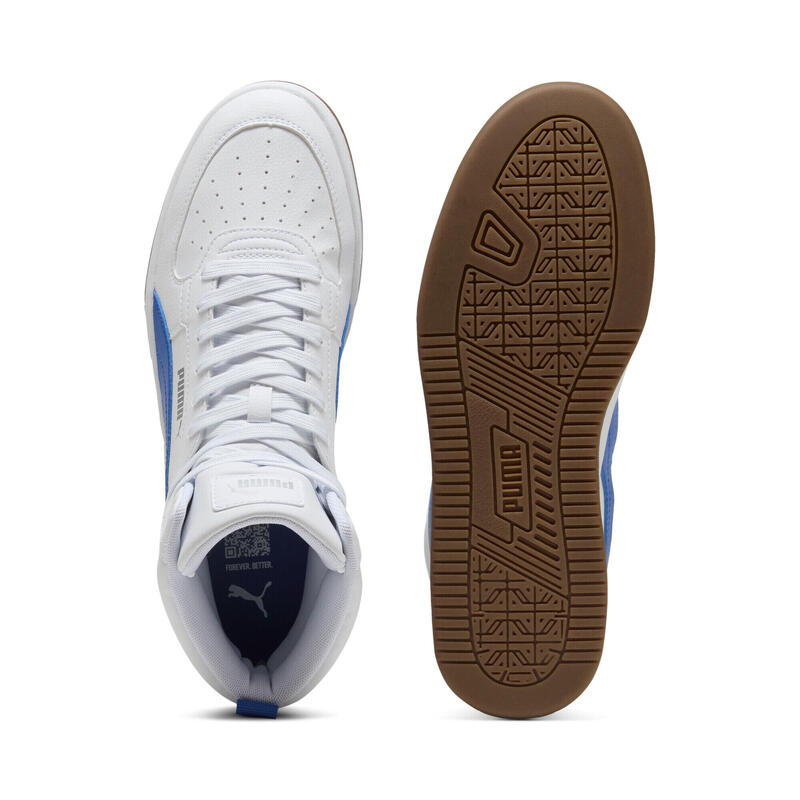 Tenisky Caven 2.0 Mid pro dospělé PUMA White Vivid Blue Gum Beige