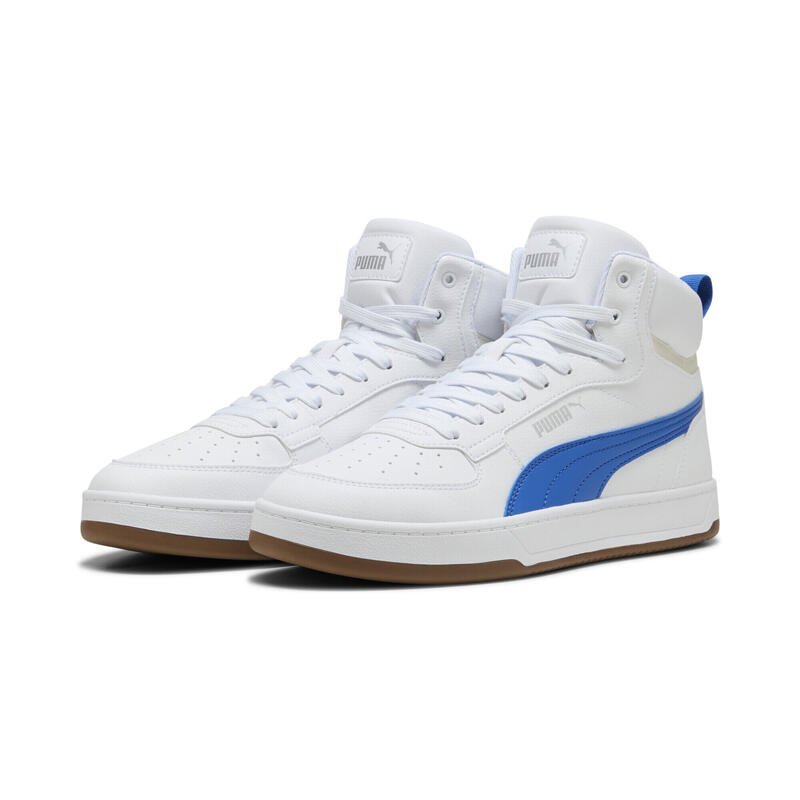 Tenisky Caven 2.0 Mid pro dospělé PUMA White Vivid Blue Gum Beige