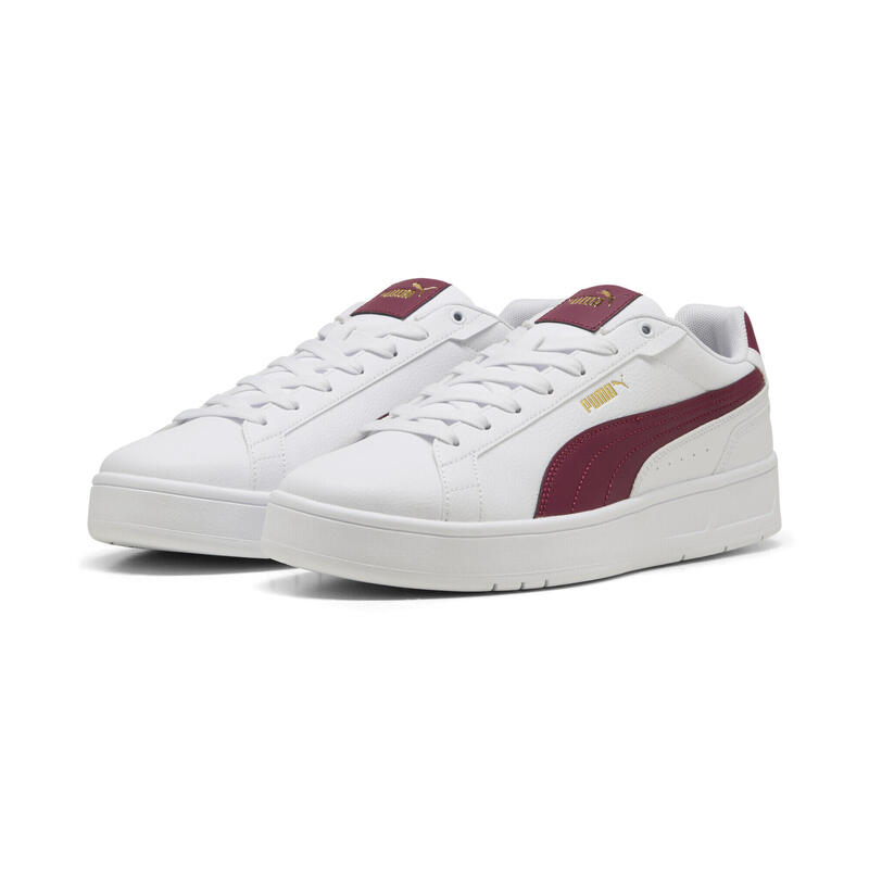 Court Classico Sneakers Unisex PUMA White Team Regal Red Gold