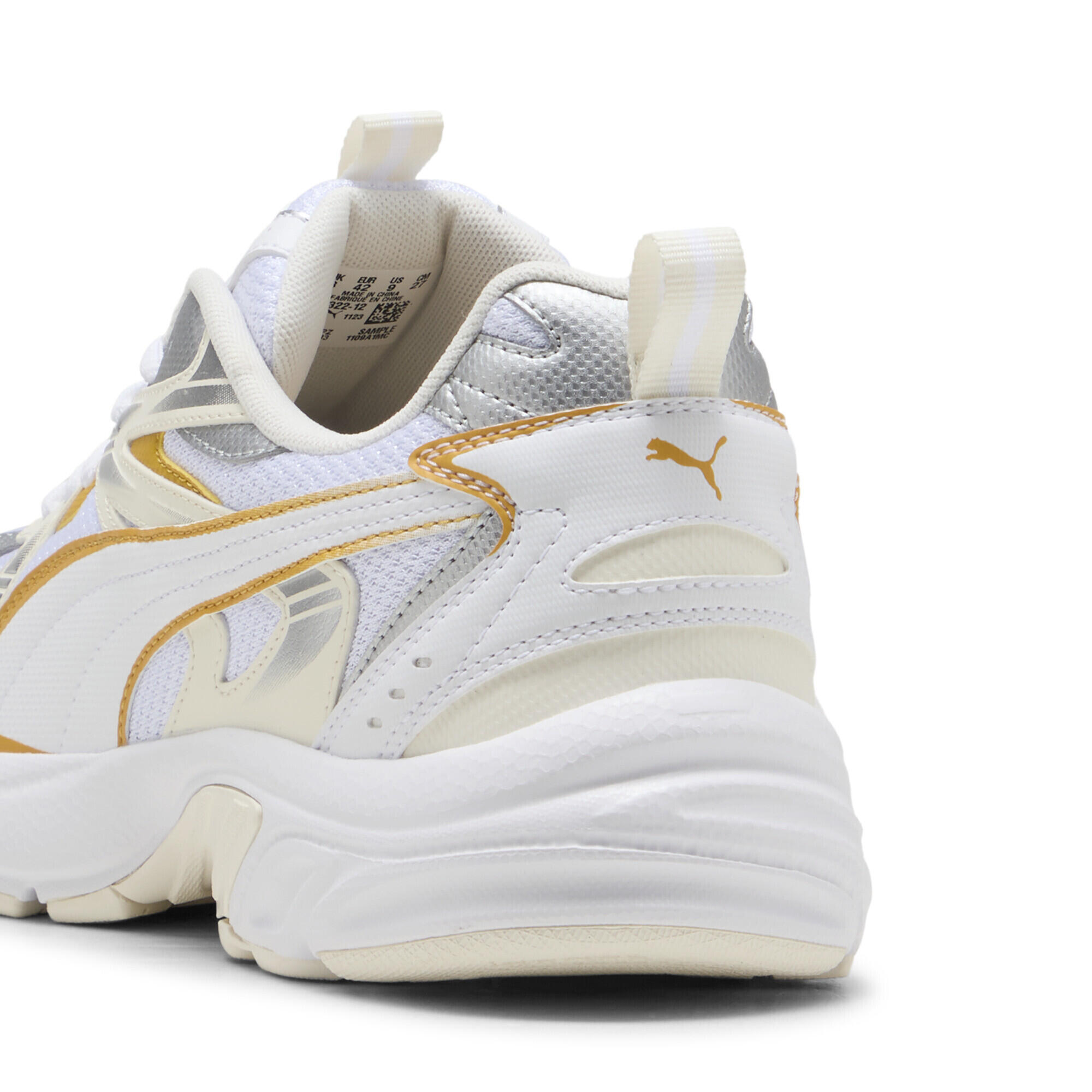 Milenio Tech sneakers PUMA White Archive Gold Warm Yellow 4/7