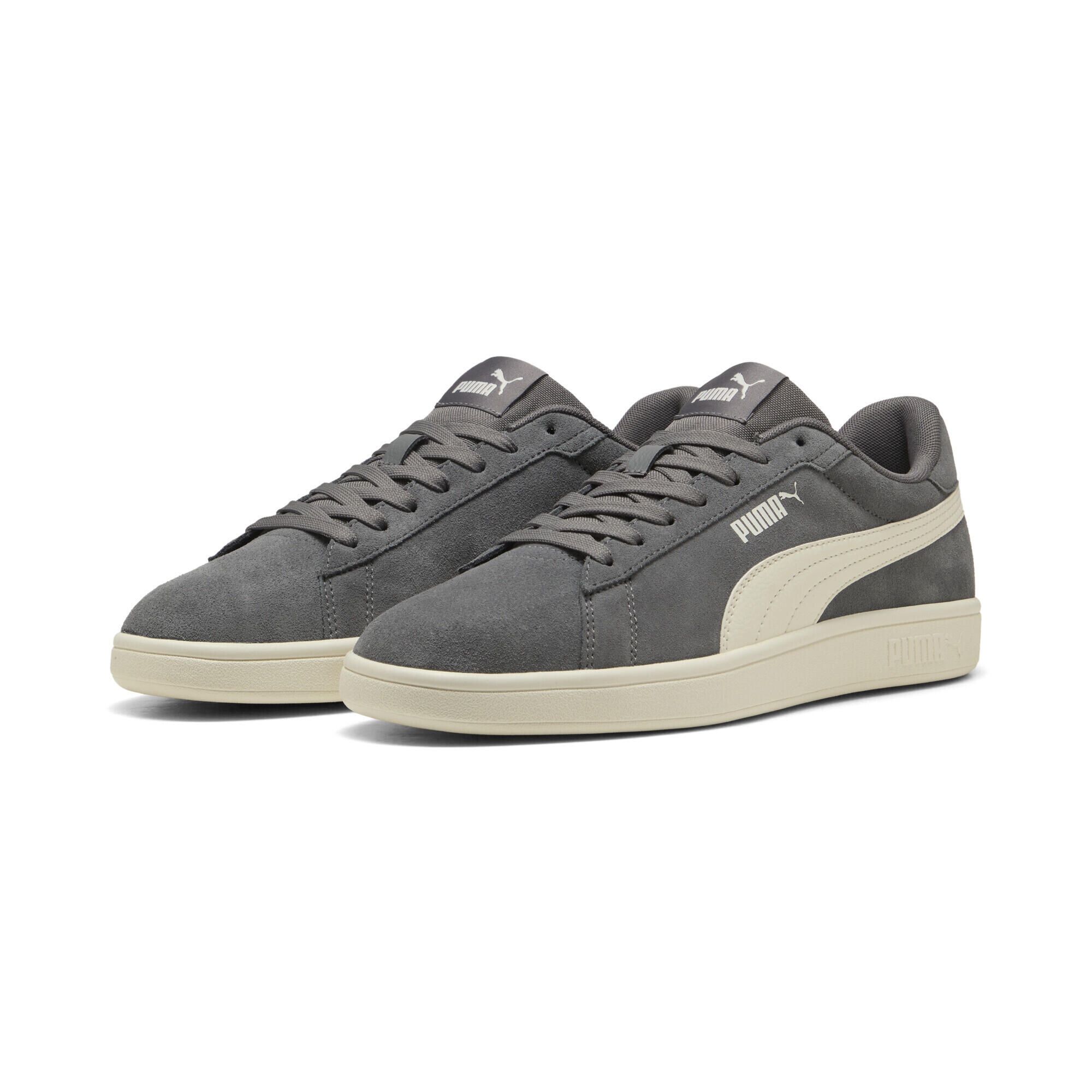 Puma - Sneakers Smash 3.0 Puma - Baskets - Blanc|gris - 44 - Decathlon