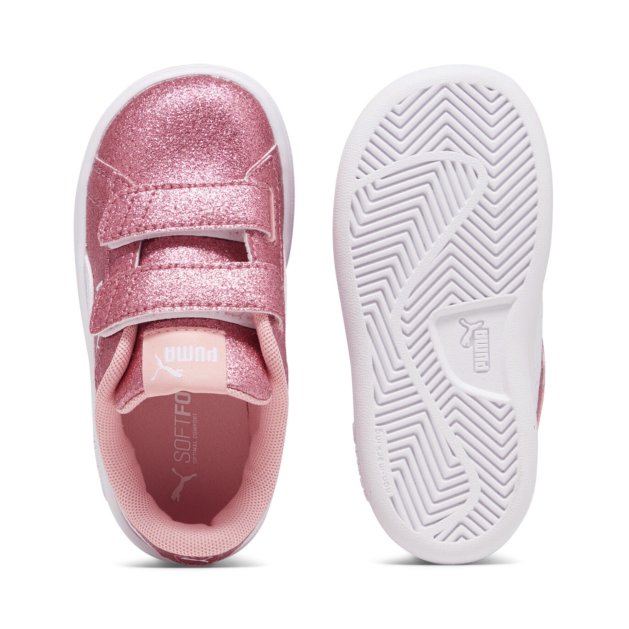 Baskets PUMA Smash 3.0 Glitz Glam Bébé PUMA 4/7