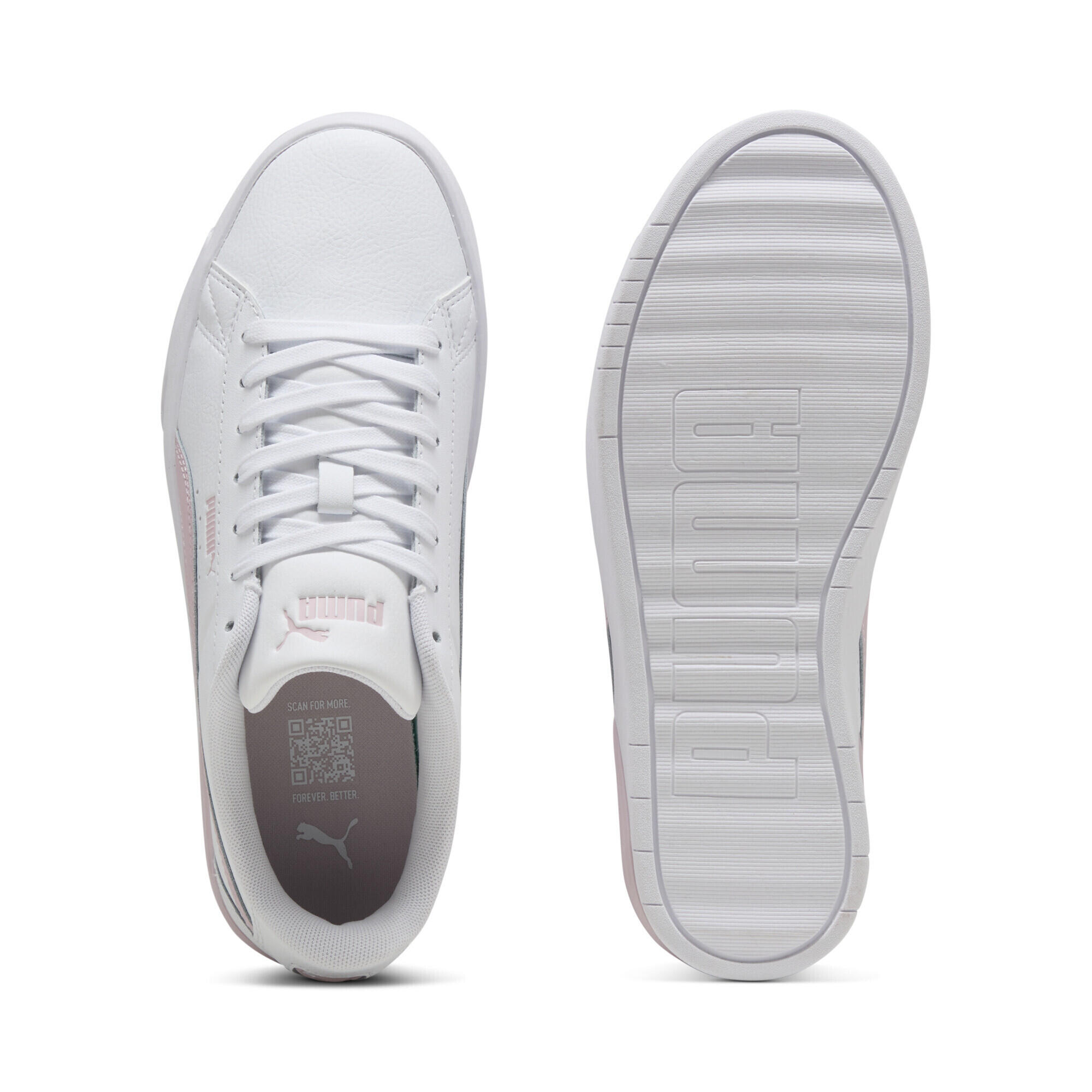Jada Classic sneakers voor dames PUMA White Rose Mauve Pink 6/7