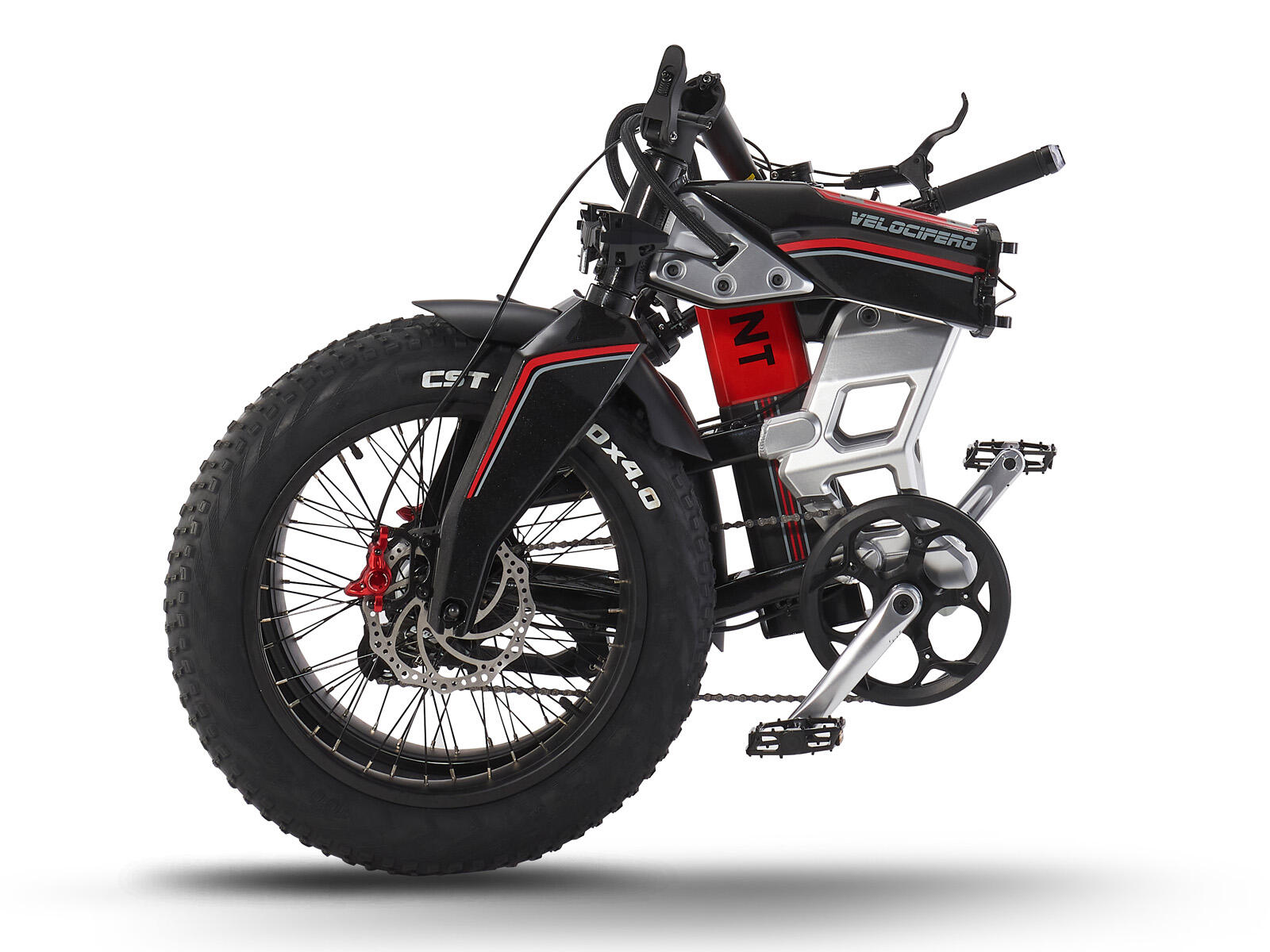 Velocifero TNT vouw-fatbike zwart 20 inch 624Wh 5/5
