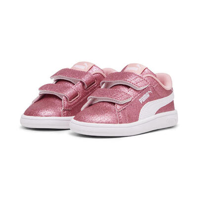 Zapatillas PUMA Smash 3.0 Glitz Glam infantiles PUMA Black Silver White Metallic