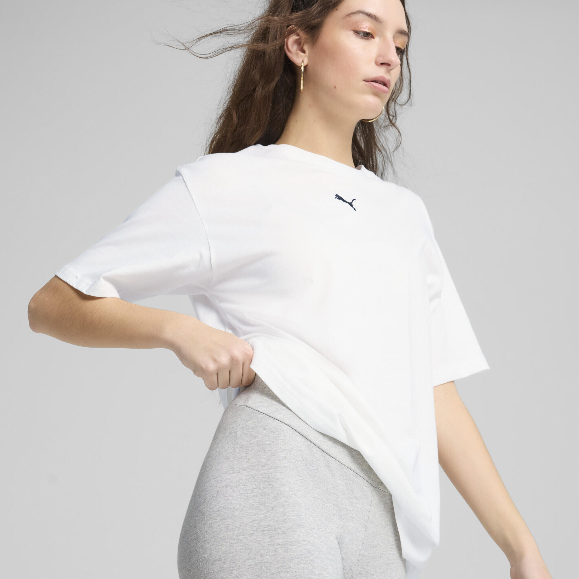 Leggings con logo ESS N. 1 da donna PUMA 3/7
