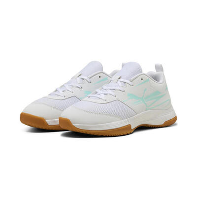 Scarpe sportive da indoor Varion II per ragazzi PUMA White Blue Horizon