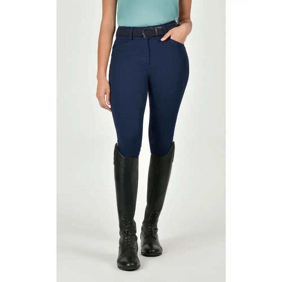 Damskie spodnie jeździeckie o pełnej przyczepności Dublin Cammy Comfort Twill