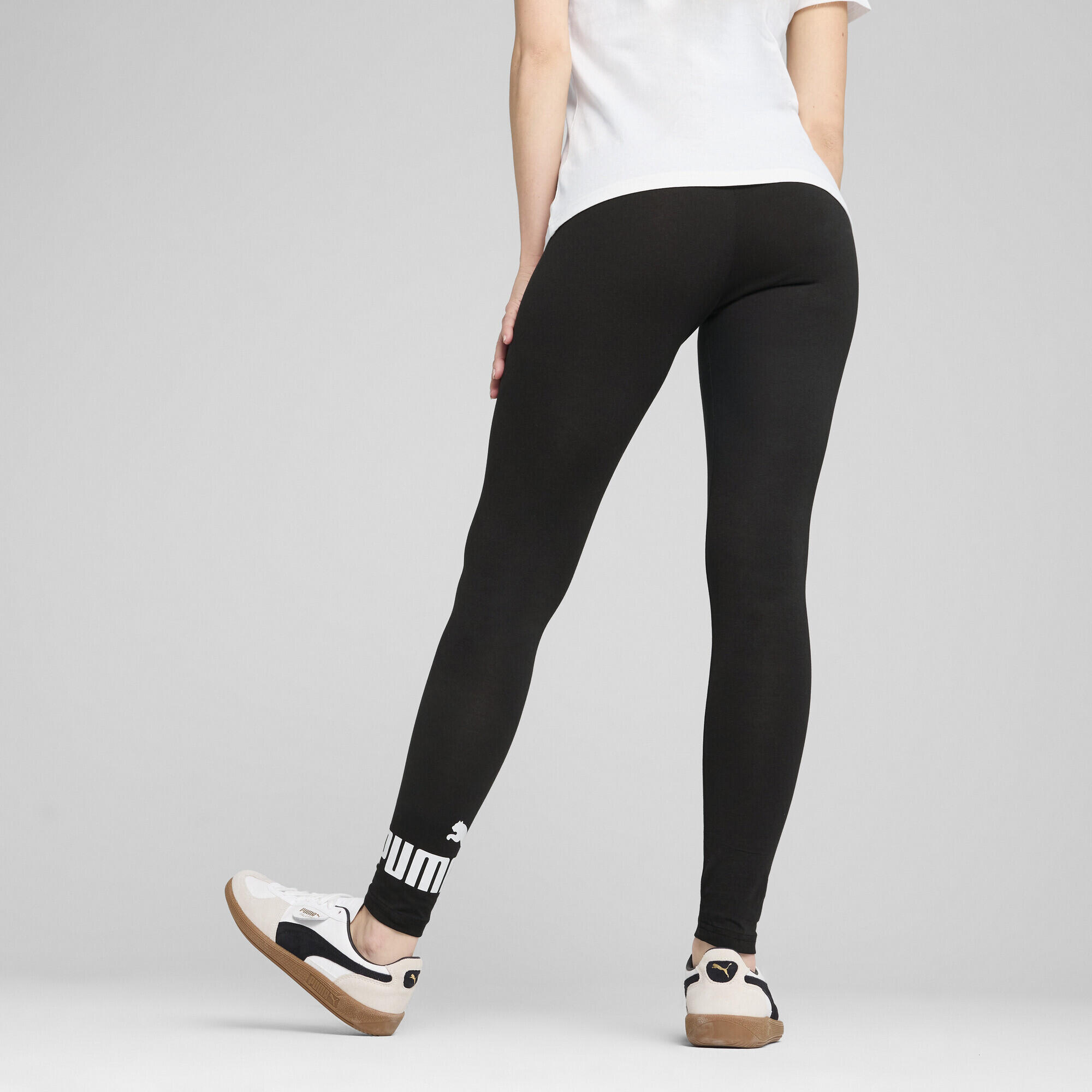 Leggings con logo ESS N. 1 da donna PUMA 5/7