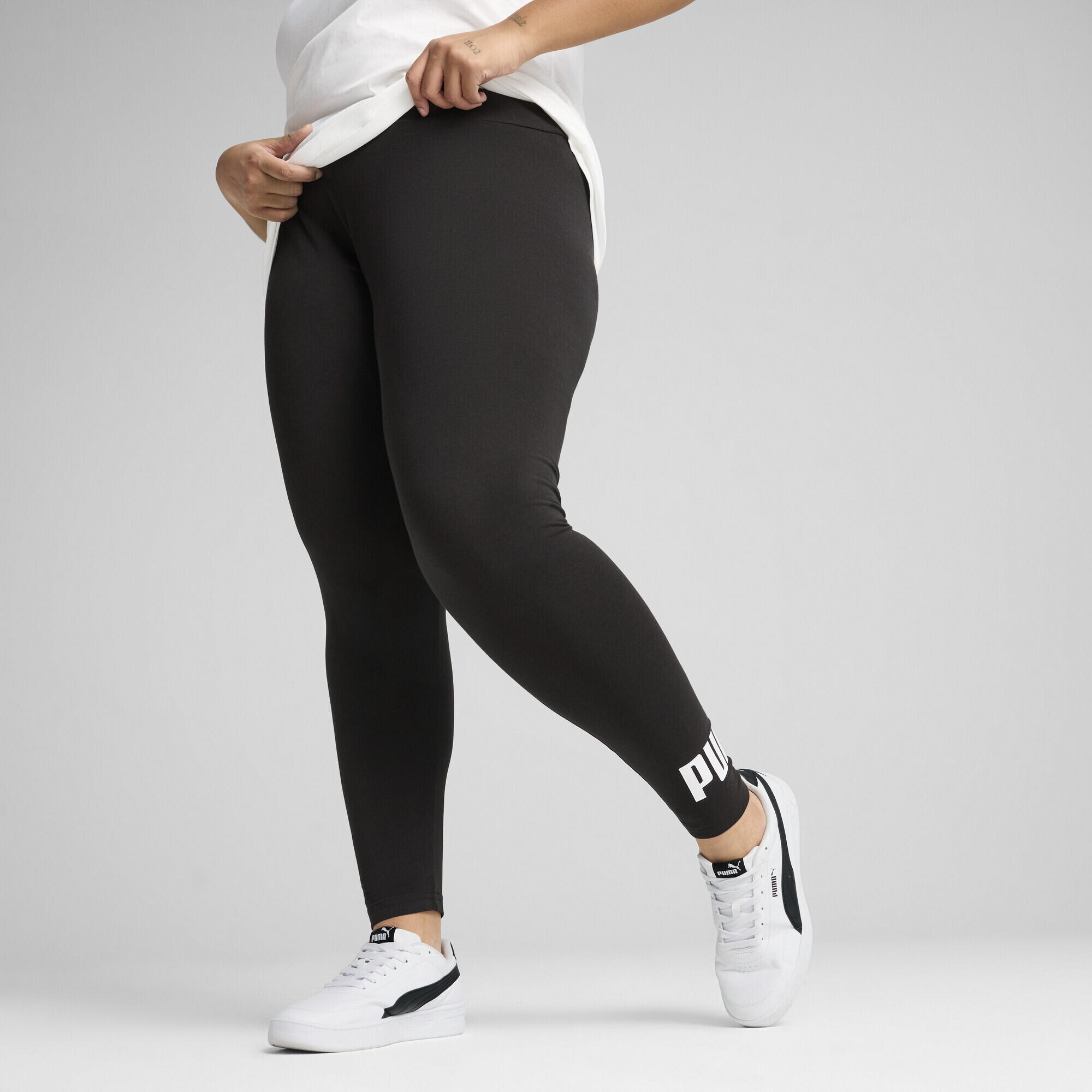 Leggings con logo ESS N. 1 da donna PUMA 4/7