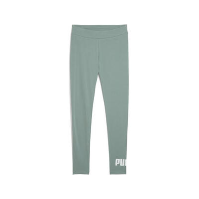 Ess no. 1 logo legging voor dames puma green moon