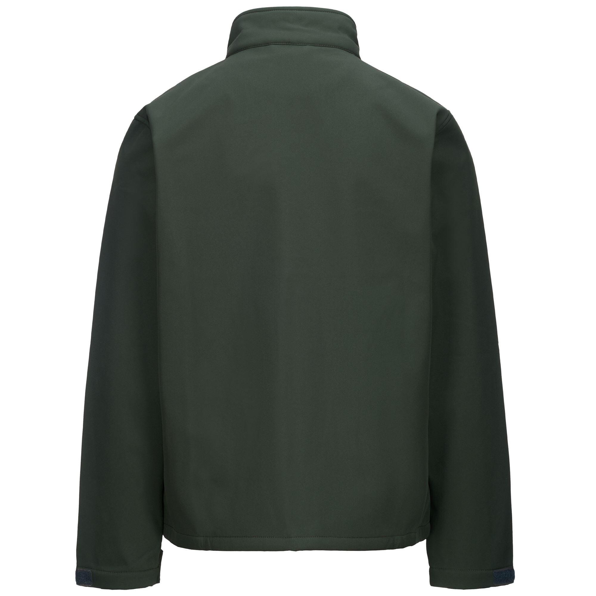 Giubbotto da uomo in poliestere verde da sportivo 3/5