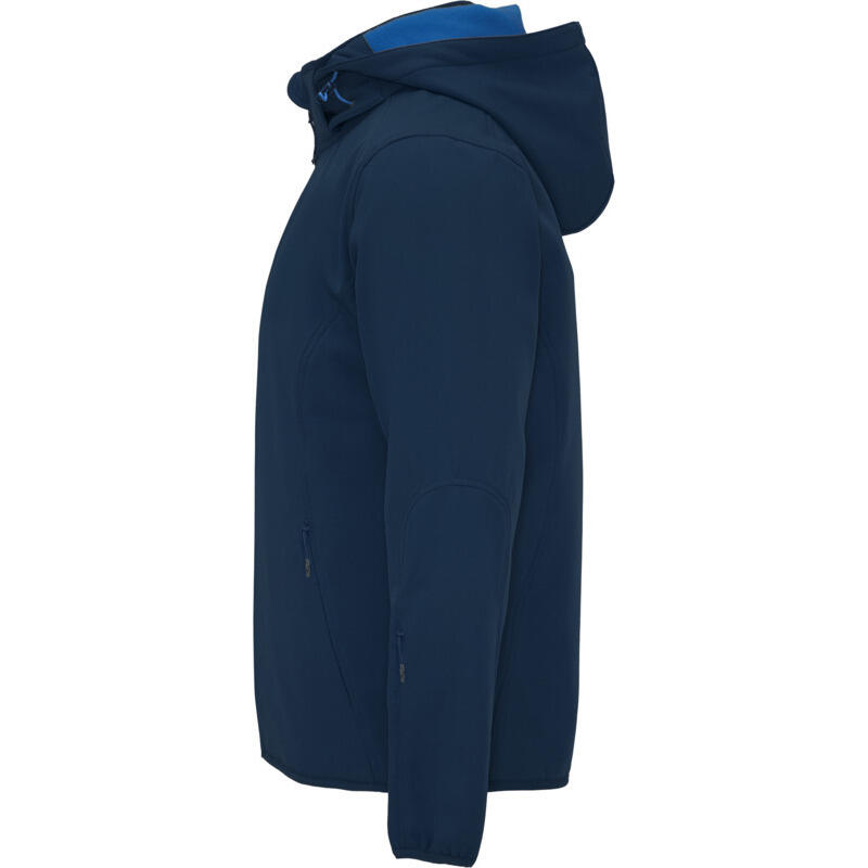 Siberia Soft Shelljas voor volwassenen (Marineblauw) 3/4