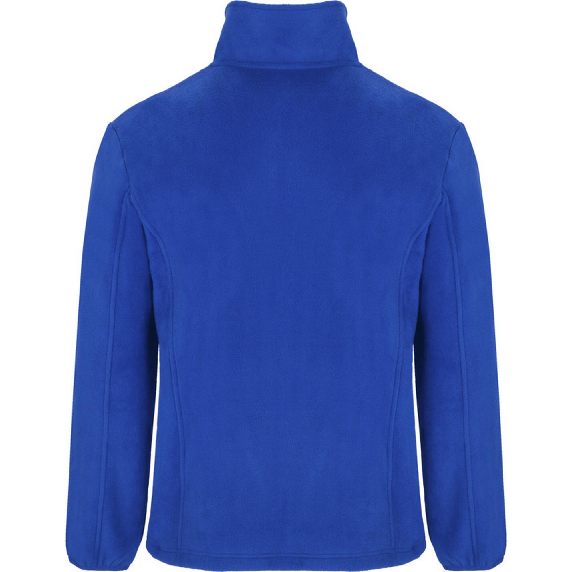 Giacca In Pile Cerniera Su Intera Lunghezza Bambini Roly Artic Blu Reale 2/3