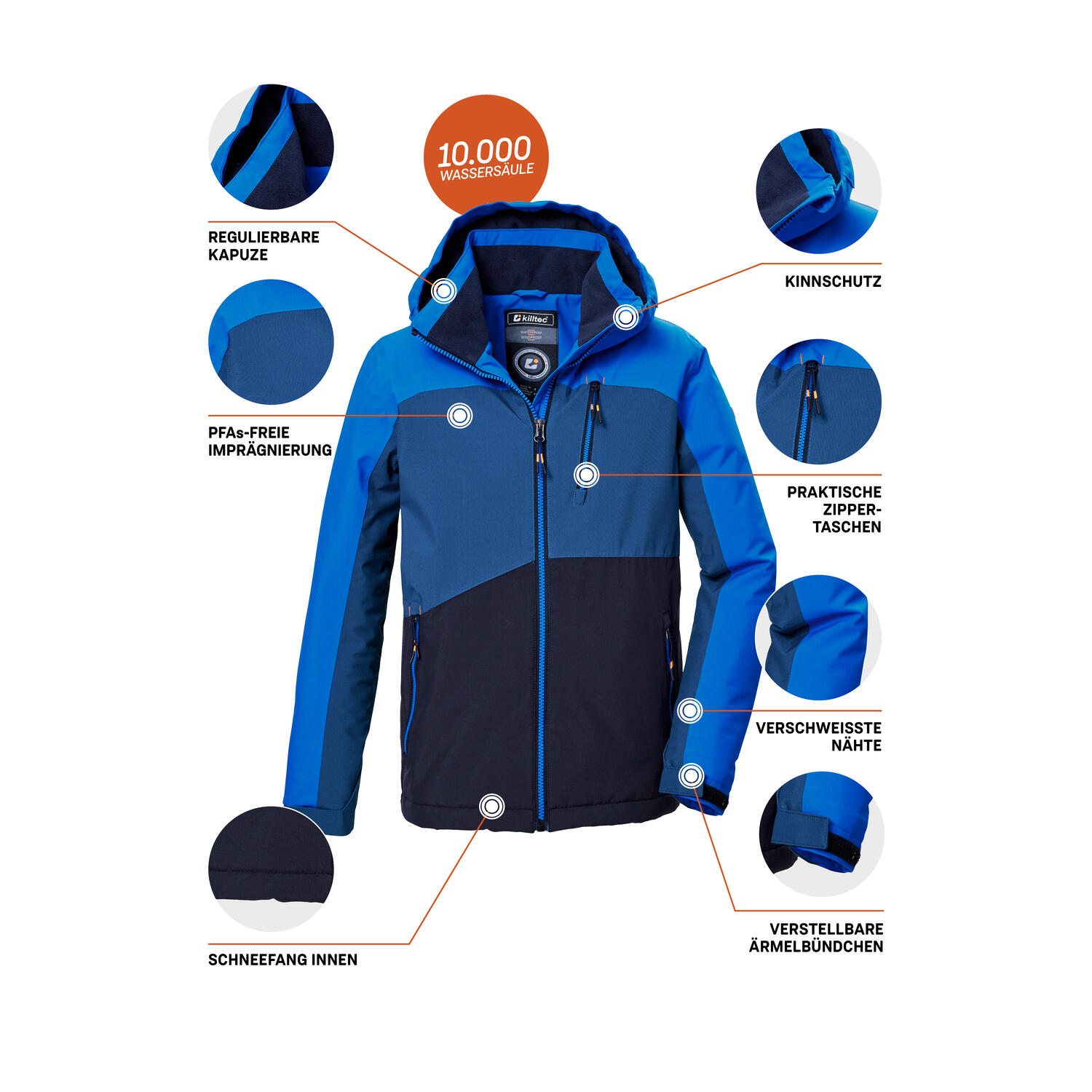 Jungen, Kinder Jacke KOW 370 BYS JCKT 6/6