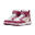 Basket mi-haute Rebound V6 Bébé PUMA Port Rose Quartz White Red Pink