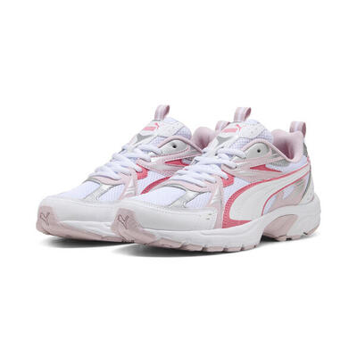 Milenio tech sneakers puma white magic rose mauve pink