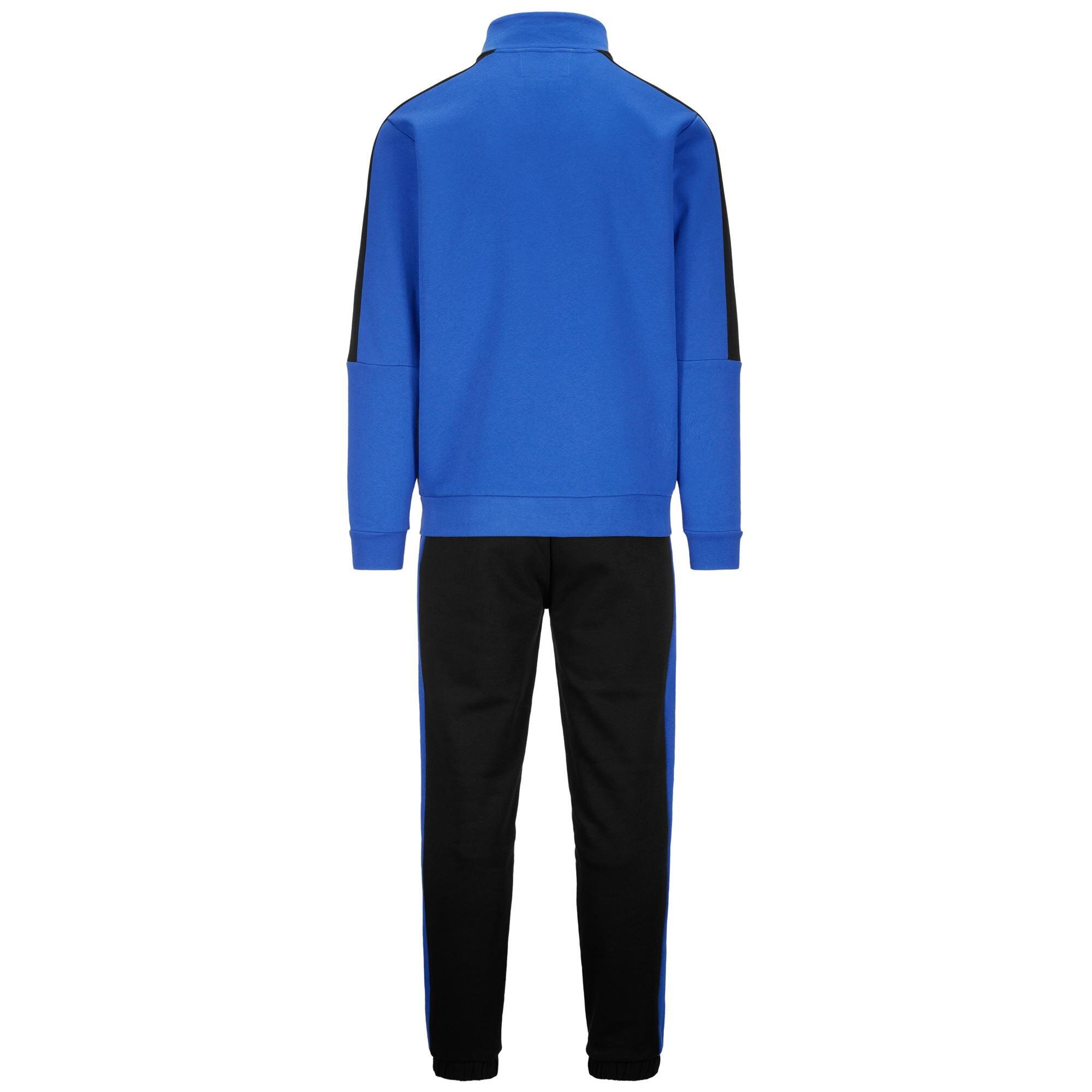 Tuta da uomo in cotone blu da sportivo KAPPA Decathlon