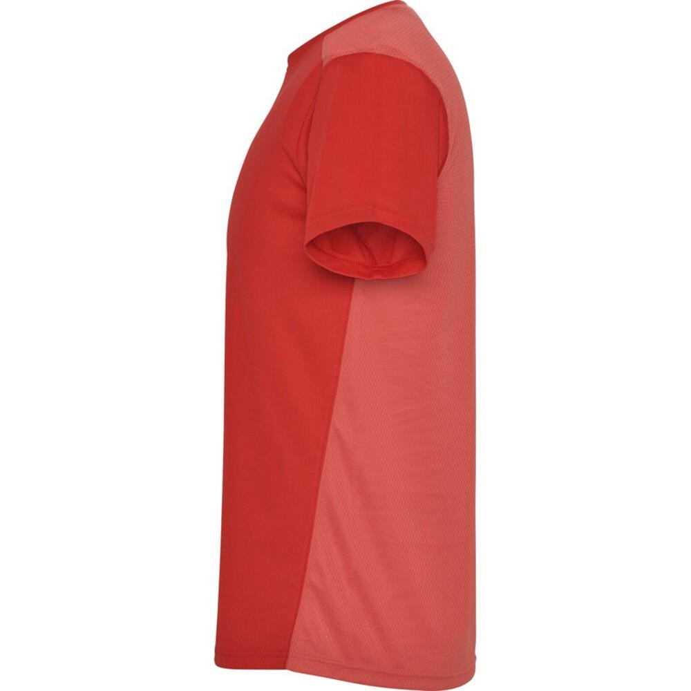 Tshirt Sport DETROIT Enfant (Rouge) 4/4