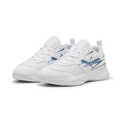 Scarpe sportive da indoor Varion II per ragazzi PUMA White Blue Horizon
